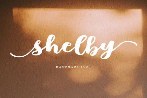 Shelby Script Font Fadeline Std. 
