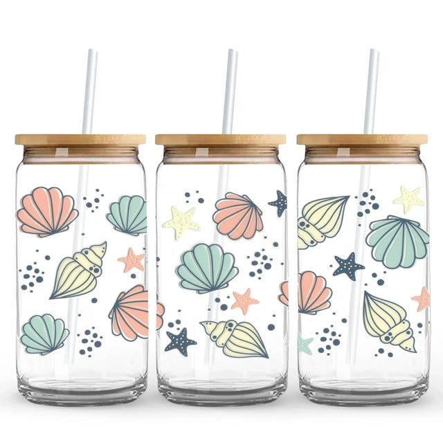 Shell Ya' 9.7 x 4.3 UV Wrap (Cup NOT Included) Physical DIY Craft Warehouse 