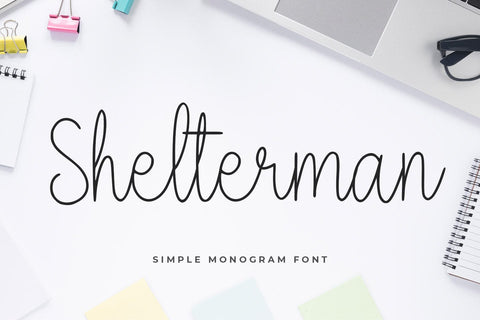 Shelterman Font Abo Daniel Studio 