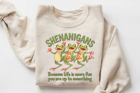 Shenanigans Because Life is More Fun When You Are Up to Something Sublimation PNG Sublimation Regulrcrative 