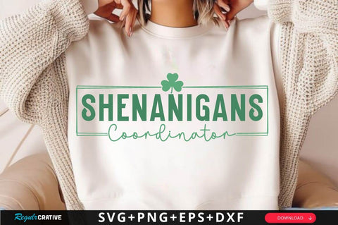 Shenanigans Coordinator SVG Design SVG Regulrcrative 