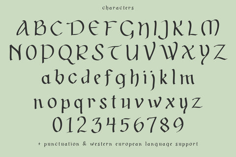 Shenanigans - Irish Display Font Font Beck McCormick 