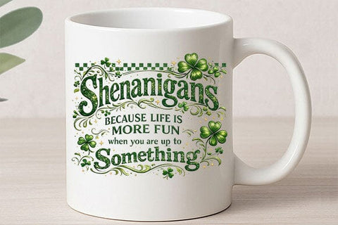 Shenanigans PNG | St Patrick’s Day Funny Quote Sublimation SVG BillahCrafts 