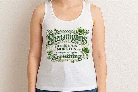 Shenanigans PNG | St Patrick’s Day Funny Quote Sublimation SVG BillahCrafts 