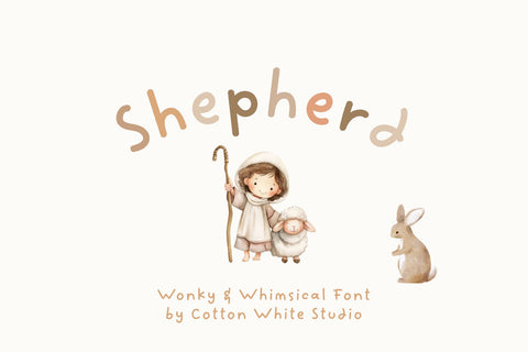 Shepherd Font Cotton White Studio 