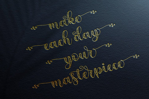 Sherika | Batik Calligraphy Font studioalmeera 