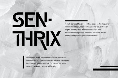 Sheword - A Modern Futuristic Font Font studioalmeera 