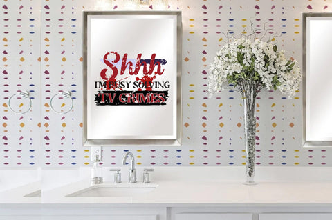 Shh I'm Busy Watching TV Crimes PNG | True Crime Sublimation PNG Design | Murder Shows Png | Crime Shows Sublimation | True Crime Junkie Sublimation Jagonath Roy 