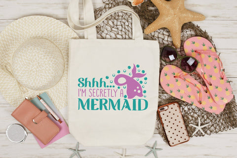 Shhh I'm Secretly a Mermaid SVG File SVG CraftLabSVG 