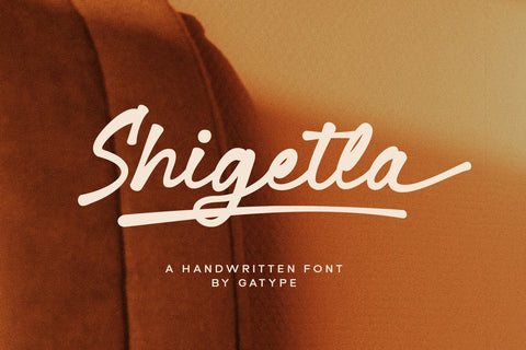 Shigetla Font gatype 