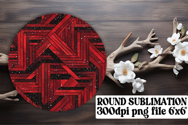 Shimmering Circle Art Set: Glittery Bundle Sublimation afrosvg 