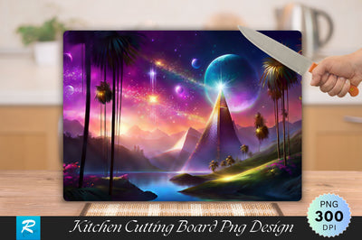 Shimmering Cutting Board Sublimation Regulrcrative 