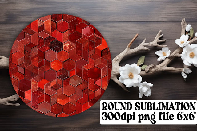 Shimmering Glitter Circle Art Set: Sublimation Bundle Sublimation afrosvg 