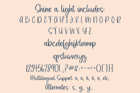 Shine a light, Cute Script Font for Cricut, Handwritten Font, Wedding Font SVG Font Designing Digitals 