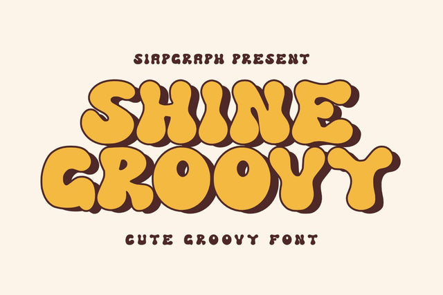 Shine Groovy - Western Groovy Font Masyafi Studio 