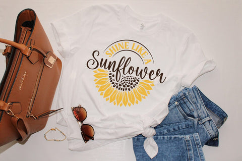 Shine like a sunflower SVG Design SVG Designangry 