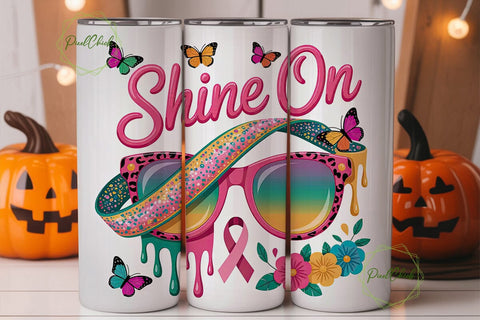Shine On Tumbler Wrap 20oz Sublimation PixelChick 