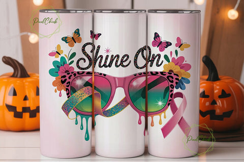 Shine On Tumbler Wrap 20oz Sublimation PixelChick 