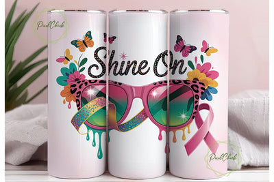 Shine On Tumbler Wrap 20oz Sublimation PixelChick 