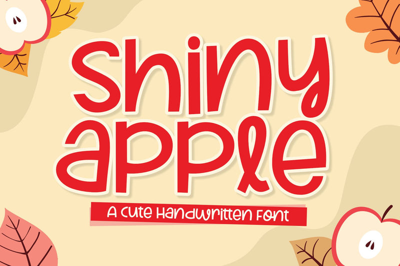 Shiny Apple Font Holydie Studio 