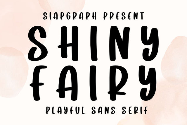 Shiny Fairy Font Masyafi Studio 