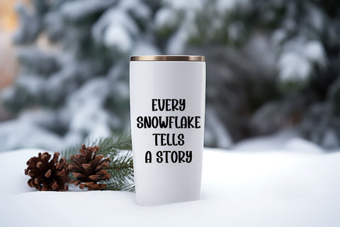 Shiny Snowflake Font Masyafi Studio 