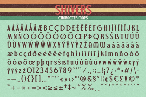 Shivers - Retro Serif Font studioalmeera 