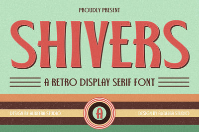 Shivers - Retro Serif Font studioalmeera 