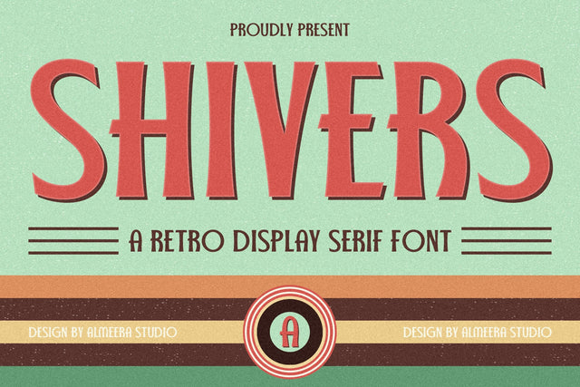 Shivers - Retro Serif Font studioalmeera 