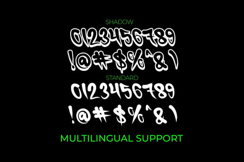 Shock Blow Font Mozzatype 