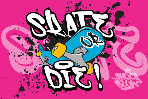 Shock Blow Font Mozzatype 