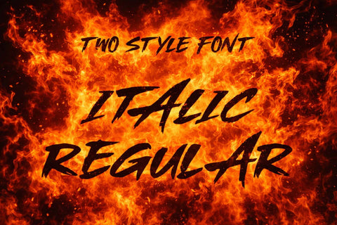 Shock Rumble Font Prasetya Letter 