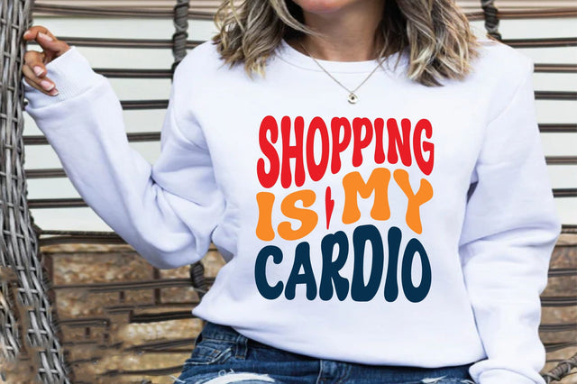 Shopping is My Cardio SVG orpitasn 