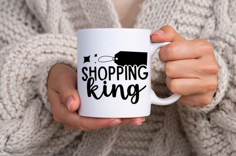 Shopping king svg design SVG Regulrcrative 