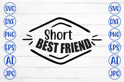 Short Best Friend SVG SVG Syaman 