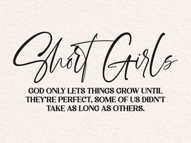 Short Girls Svg, Christian Svg, Religious Svg, Faith Svg, Jesus Svg, Bible Quote Svg, Silhouette SVG DesignDestine 