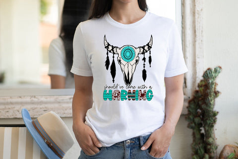 Should've Come with a Warning - Western Sublimation Sublimation CraftLabSVG 