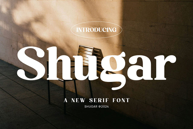 Shugar - Classy & Stylish Serif Font studioalmeera 