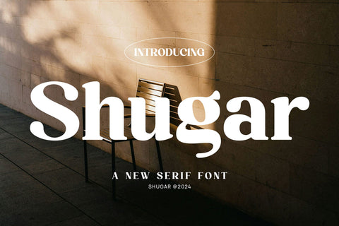 Shugar - Classy & Stylish Serif Font studioalmeera 