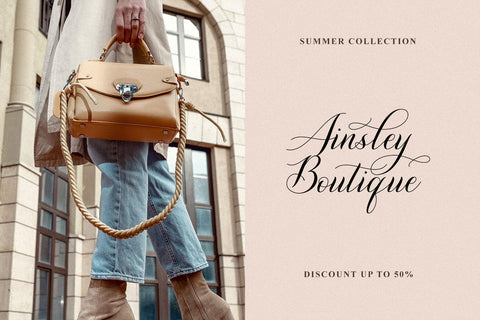 Shutterday Calligraphy Script Font Heinzel Studio 