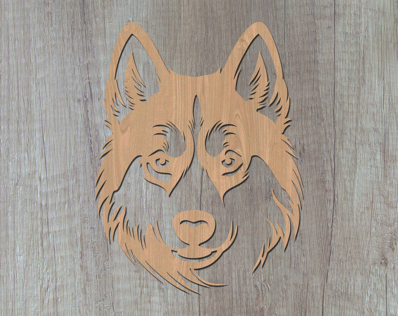 Siberian Husky Laser SVG Cut File, Siberian Husky Glowforge File ...