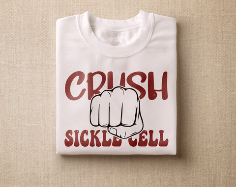 Sickle Cell Awareness SVG Bundle, 24 Designs, Sickle Cell PNG, Sickle Cell Warrior SVG, Sickle Cell Cut Files For Cricut, Silhouette SVG HappyDesignStudio 