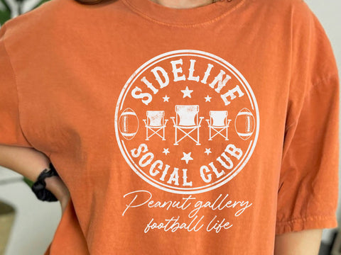 Sideline Social Club Football SVG, Family Shirt Design, Football Design Svg SVG DesignDestine 