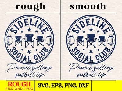Sideline Social Club Football SVG, Family Shirt Design, Football Design Svg SVG DesignDestine 