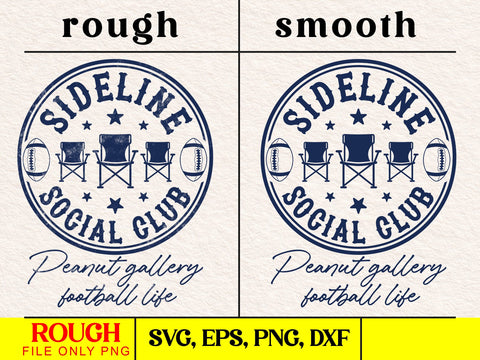 Sideline Social Club Football SVG, Family Shirt Design, Football Design Svg SVG DesignDestine 