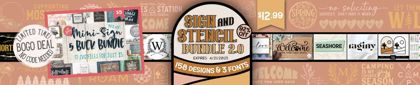 Sign & Stencil Bundle 2.0