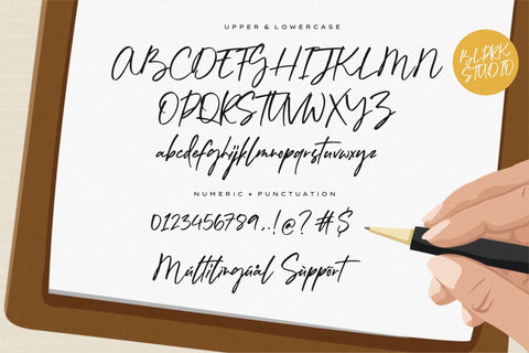 Signature Creek Font Font Balpirick 