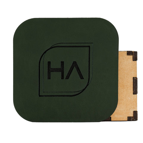 Signature Forest Green/Black MakerLeatherette Sheet Physical Houston Acrylic 