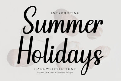 Signature Holidays - Beauty Handwritten Font Font Masyafi Studio 