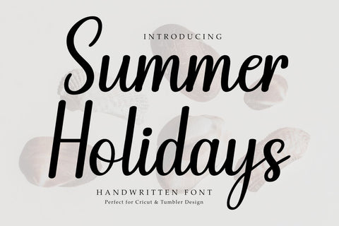 Signature Holidays - Beauty Handwritten Font Font Masyafi Studio 